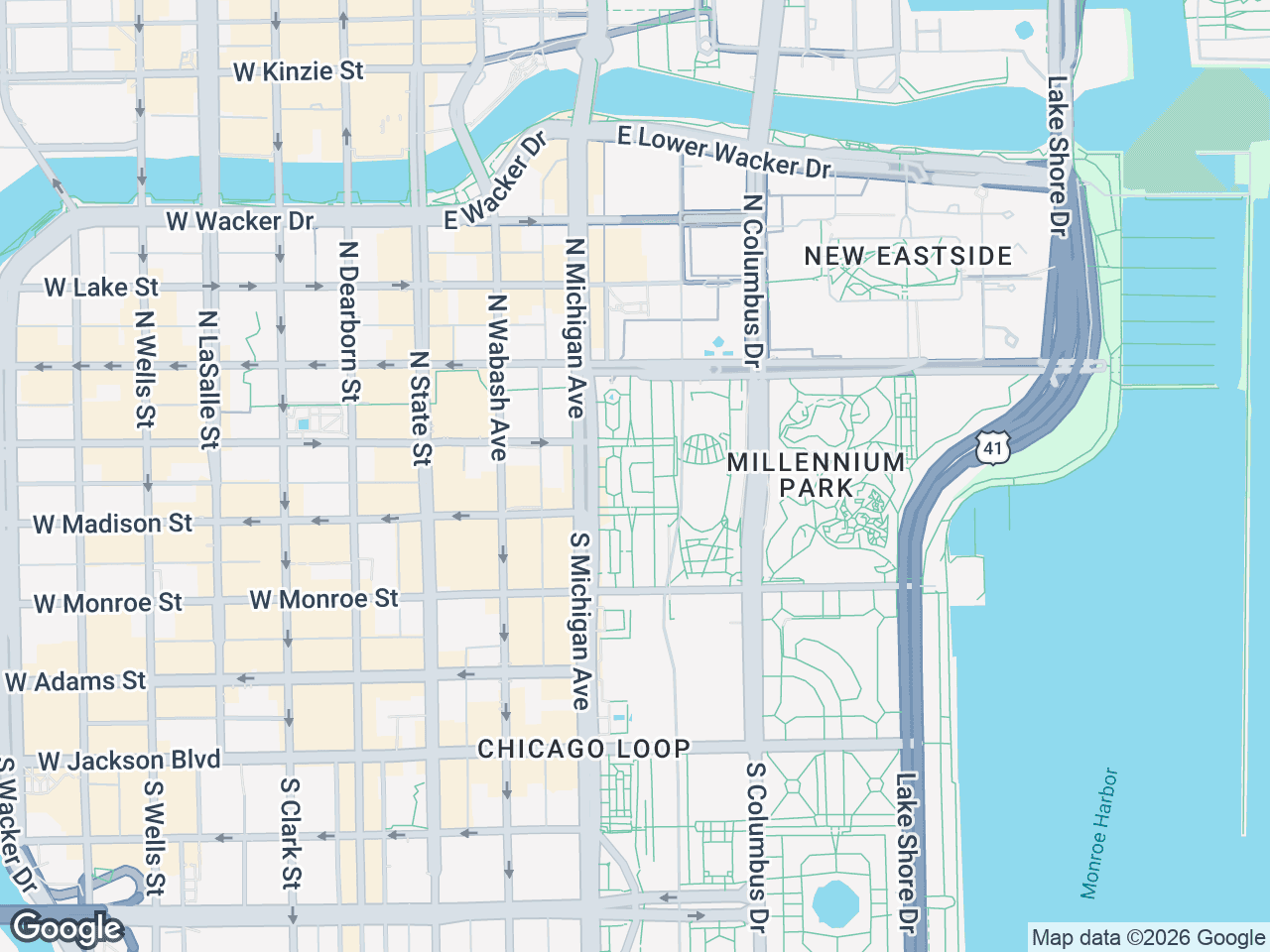 Map with brand logos